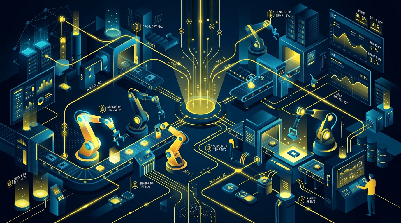 Industrial IoT and Smart Manufacturing
